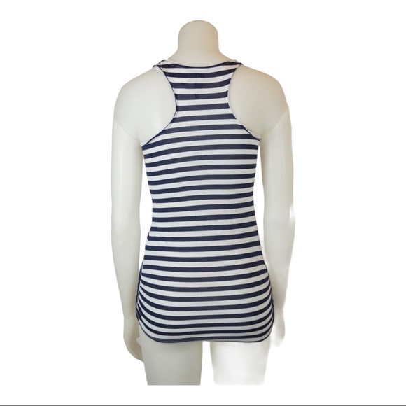 Marciano Stripe Beaded Neckline Tank Top Size XS - Picture 3 of 5